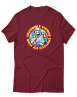 T-Shirt Αντρικό - Incredible Visions Through My Mind - Color Thumbnail Σκούρο Κόκκινο