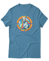 T-Shirt Αντρικό - Incredible Visions Through My Mind - Color Thumbnail Τιρκουάζ
