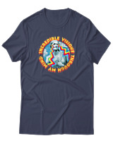 T-Shirt Αντρικό - Incredible Visions Through My Mind - Color Thumbnail Μπλε Γκρι