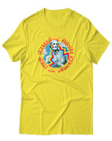 T-Shirt Αντρικό - Incredible Visions Through My Mind - Color Thumbnail Κίτρινο
