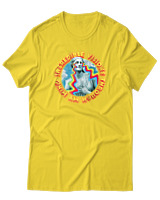 T-Shirt Αντρικό - Incredible Visions Through My Mind - Color Thumbnail Χρυσό Κίτρινο