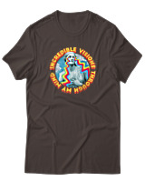 T-Shirt Αντρικό - Incredible Visions Through My Mind - Color Thumbnail Καφέ