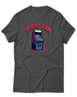 T-Shirt Αντρικό - Insert Coin - Color Thumbnail Ανθρακί