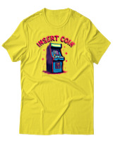 T-Shirt Αντρικό - Insert Coin - Color Thumbnail Κίτρινο