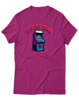 T-Shirt Αντρικό - Insert Coin - Color Thumbnail Φουξια