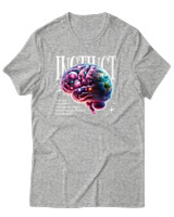 T-Shirt Αντρικό - Instinct - Color Thumbnail Γκρι Μελανζέ