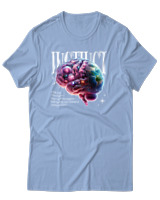 T-Shirt Αντρικό - Instinct - Color Thumbnail Γαλάζιο