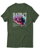 T-Shirt Αντρικό - Instinct - Color Thumbnail Κυπαρισσί