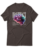 T-Shirt Αντρικό - Instinct - Color Thumbnail Καφέ