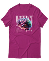 T-Shirt Αντρικό - Instinct - Color Thumbnail Φουξια
