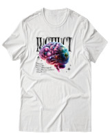 T-Shirt Αντρικό - Instinct - Color Thumbnail Άσπρο