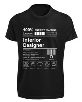 T-Shirt Fit - Interior Designer - Color Thumbnail Μαύρο