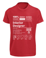 T-Shirt Fit - Interior Designer - Color Thumbnail Κόκκινο