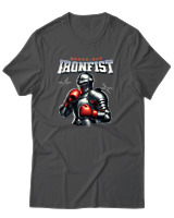 T-Shirt Αντρικό - Ironfist - Color Thumbnail Ανθρακί