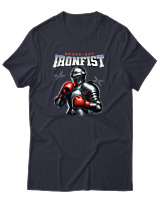 T-Shirt Αντρικό - Ironfist - Color Thumbnail Σκούρο Μπλε