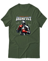 T-Shirt Αντρικό - Ironfist - Color Thumbnail Κυπαρισσί