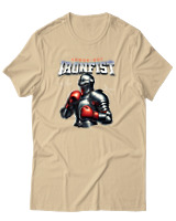 T-Shirt Αντρικό - Ironfist - Color Thumbnail Μπεζ