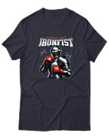 T-Shirt  Γυναικείο - Ironfist - Color Thumbnail Σκούρο Μπλέ