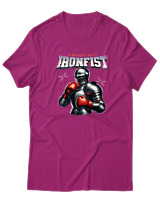 T-Shirt  Γυναικείο - Ironfist - Color Thumbnail Φούξια