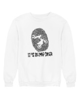 Φούτερ χωρίς κουκούλα Γυναικείο - Its In My Dna - Color Thumbnail 'Ασπρο