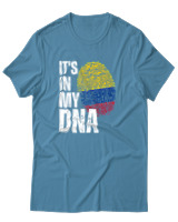 T-Shirt Unisex - Its In My Dna - Color Thumbnail Τιρκουάζ