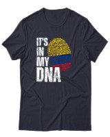 T-Shirt Unisex - Its In My Dna - Color Thumbnail Σκούρο Μπλε
