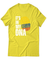 T-Shirt Unisex - Its In My Dna - Color Thumbnail Κίτρινο