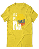 T-Shirt Unisex - Its In My Dna - Color Thumbnail Χρυσό Κίτρινο