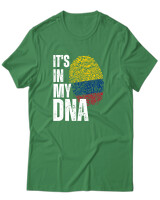 T-Shirt Unisex - Its In My Dna - Color Thumbnail Πράσινο