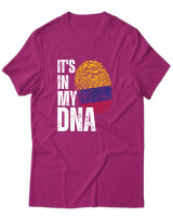 T-Shirt Unisex - Its In My Dna - Color Thumbnail Φουξια