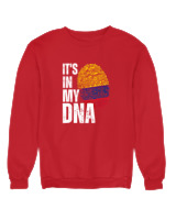 Φούτερ χωρίς κουκούλα Γυναικείο - Its In My Dna - Color Thumbnail Κόκκινο