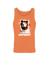 Αμάνικο Μπλουζάκι Αντρικό - Its Ok To Be Different - Color Thumbnail Peach
