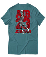 T-Shirt Αντρικό - J23 - Color Thumbnail Μπλε Πράσινο