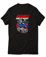 T-Shirt Αντρικό - Japanese - Color Thumbnail Μαύρο