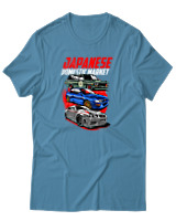 T-Shirt Αντρικό - Japanese - Color Thumbnail Τιρκουάζ