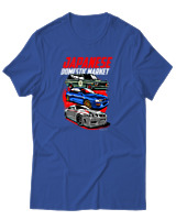 T-Shirt Αντρικό - Japanese - Color Thumbnail Μπλε Ρουά