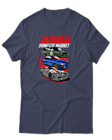 T-Shirt Αντρικό - Japanese - Color Thumbnail Μπλε Γκρι