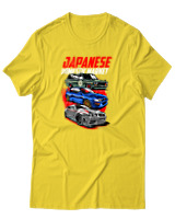 T-Shirt Αντρικό - Japanese - Color Thumbnail Χρυσό Κίτρινο
