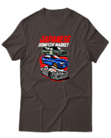 T-Shirt Αντρικό - Japanese - Color Thumbnail Καφέ
