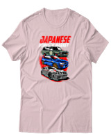 T-Shirt Αντρικό - Japanese - Color Thumbnail Απαλό Ροζ