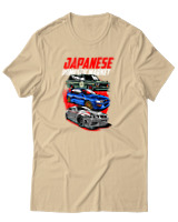 T-Shirt Αντρικό - Japanese - Color Thumbnail Μπεζ