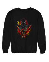 Φούτερ χωρίς κουκούλα Γυναικείο - Jiren - Color Thumbnail Μαύρο