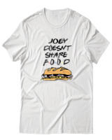 T-Shirt Αντρικό - Joey Food - Color Thumbnail Άσπρο