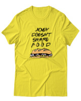 T-Shirt Αντρικό - Joey Food - Color Thumbnail Κίτρινο