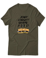 T-Shirt Αντρικό - Joey Food - Color Thumbnail Χακί