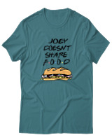 T-Shirt Αντρικό - Joey Food - Color Thumbnail Μπλε Πράσινο