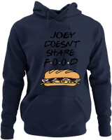 Φούτερ με κουκούλα - Joey Food - Color Thumbnail Navy Blue