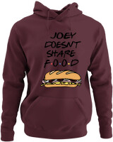 Φούτερ με κουκούλα - Joey Food - Color Thumbnail Marron