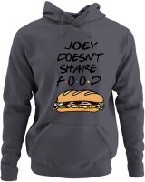 Φούτερ με κουκούλα - Joey Food - Color Thumbnail Ανθρακί