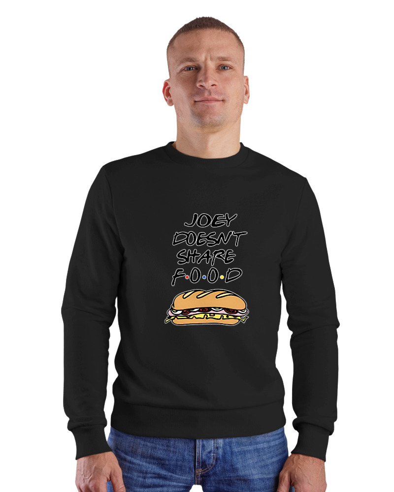 Φούτερ χωρίς κουκούλα Αντρικό - Joey Food - Image 1